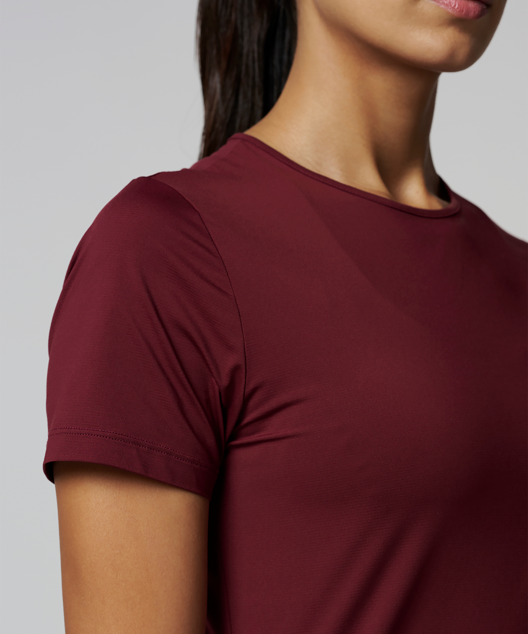 $t4option1_0 | Burgundy T-shirt