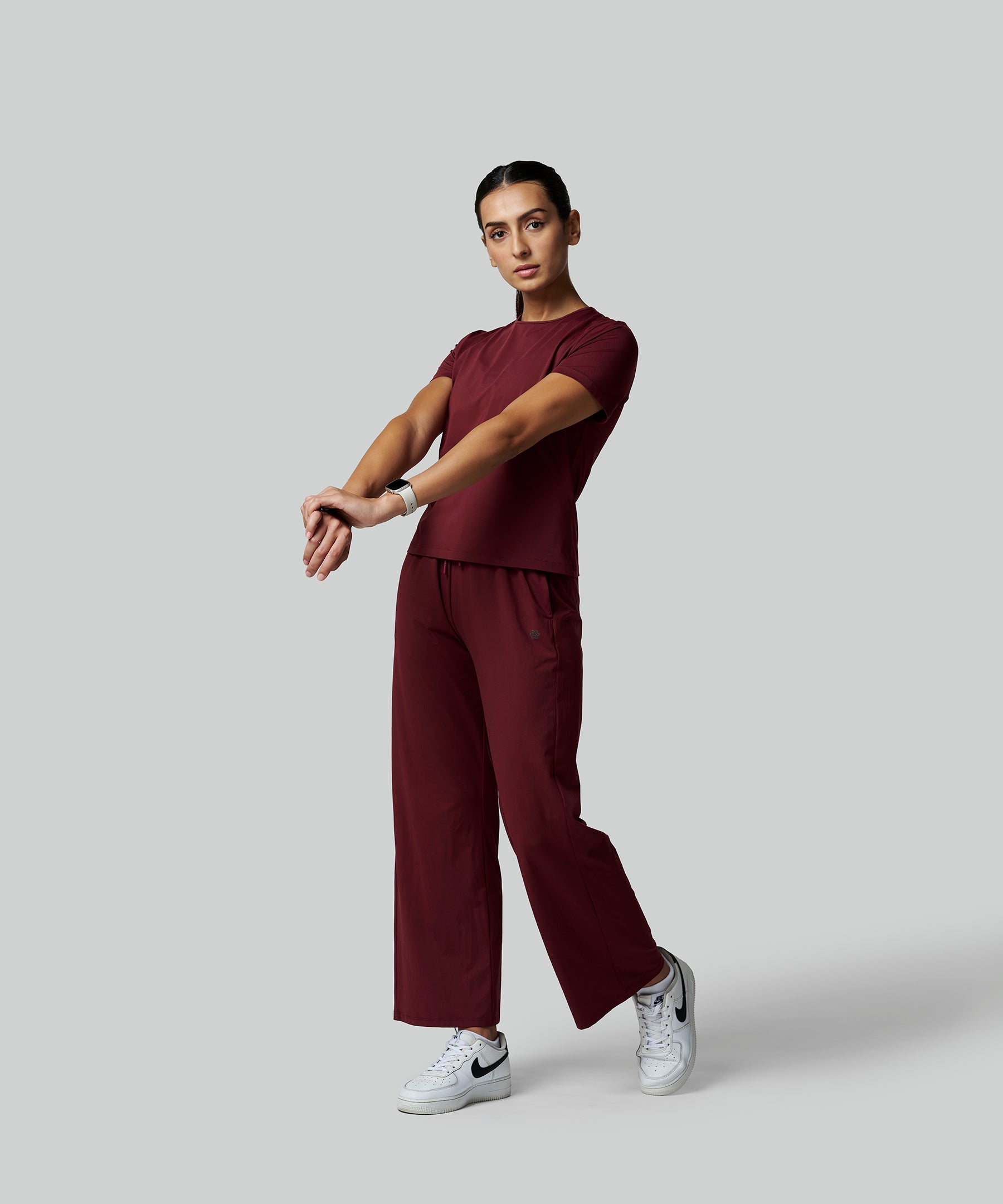 $t4option1_0 | Burgundy T-shirt