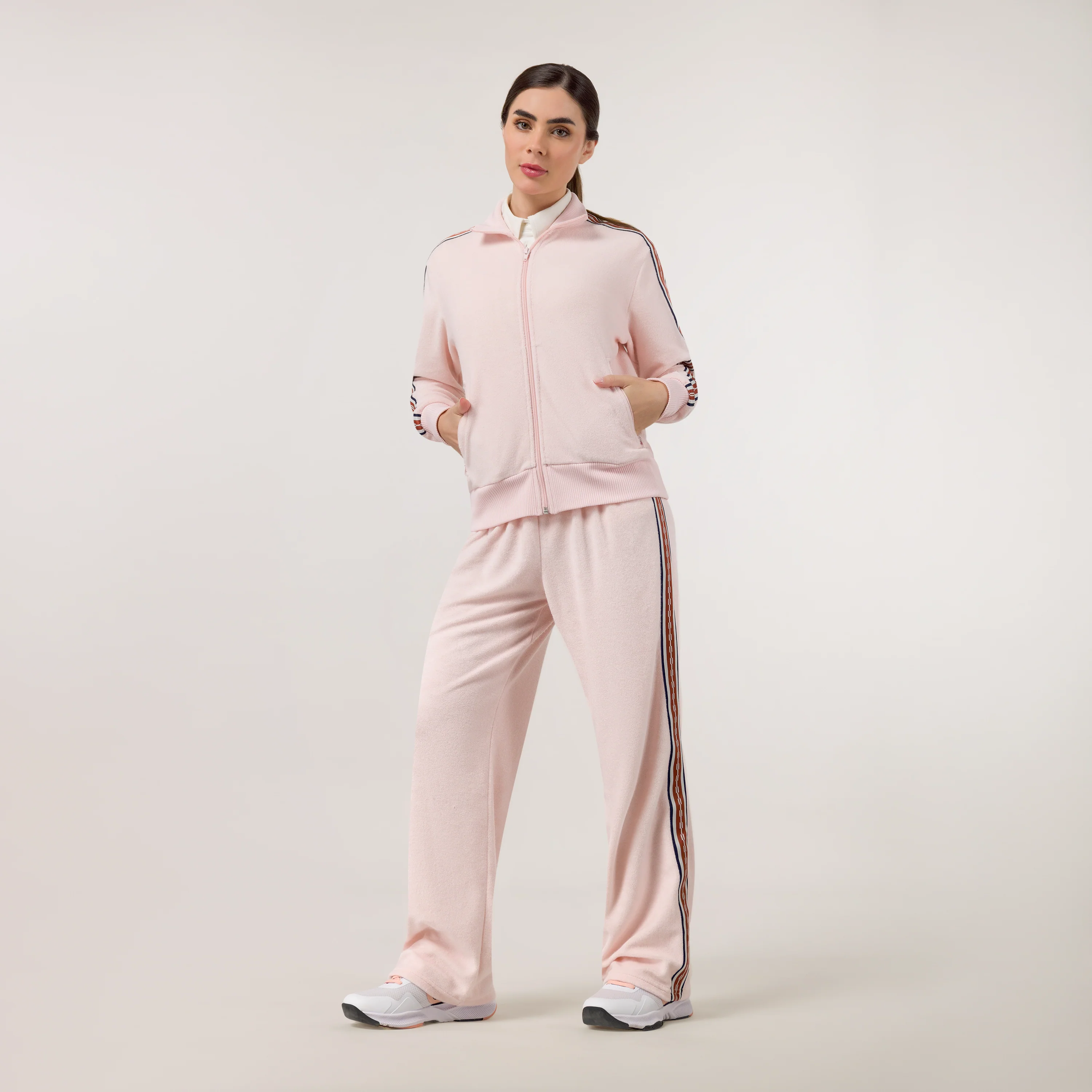 Velour Track Jacket