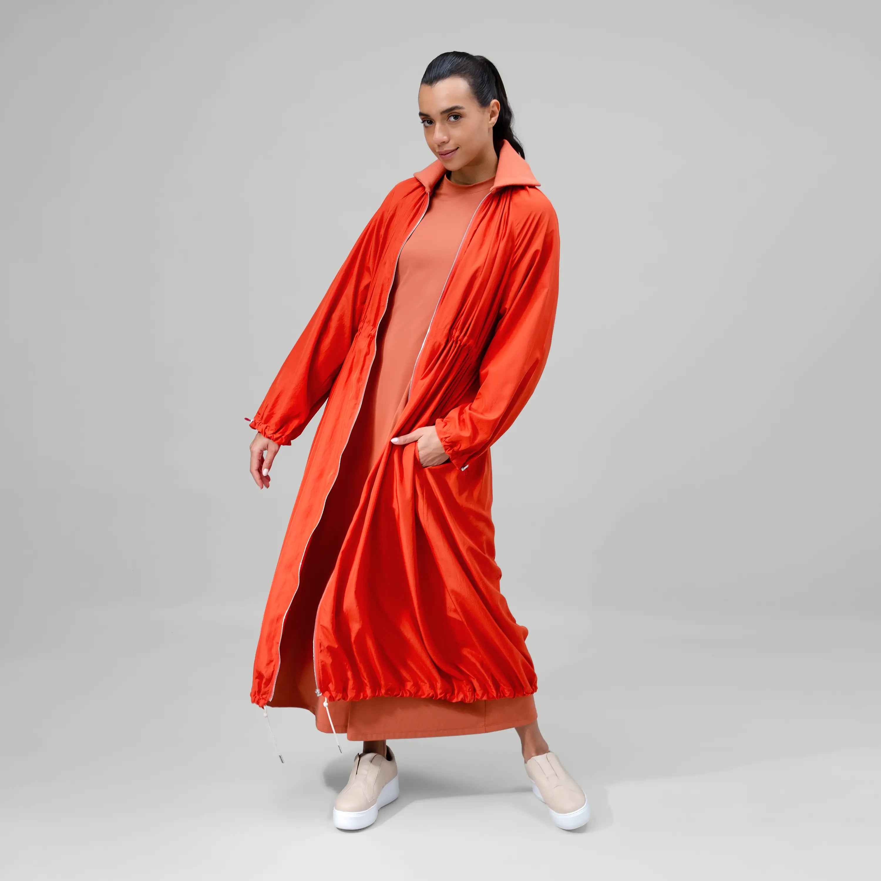 Zip Front Parka