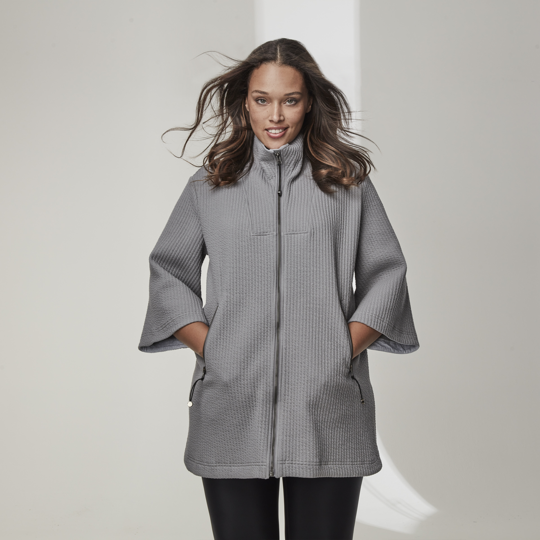ATHLETIC JACKET REGULAR LENGTH OPEN FRONT