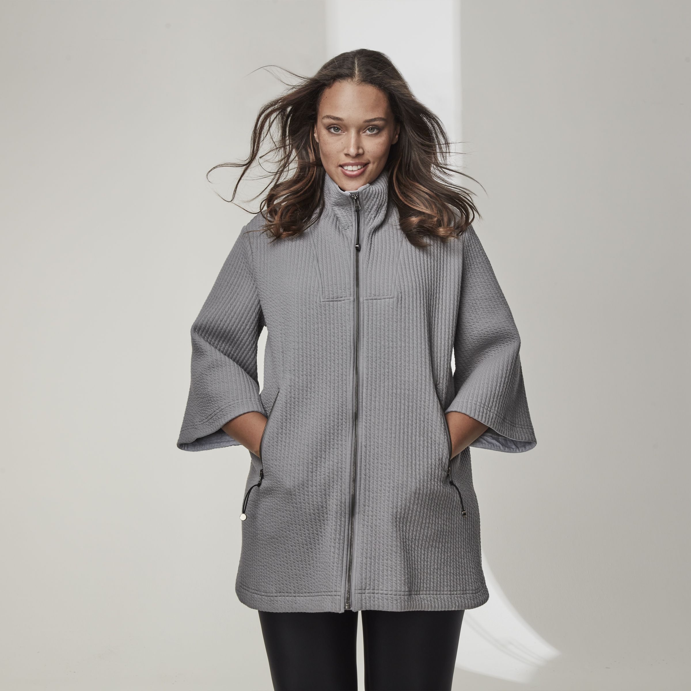 ATHLETIC JACKET REGULAR LENGTH OPEN FRONT