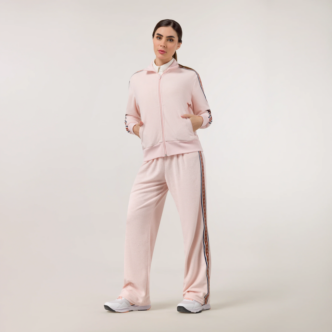 Velour Track Jacket