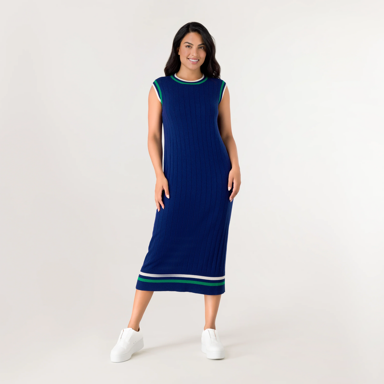 Cable Cashmere Dress