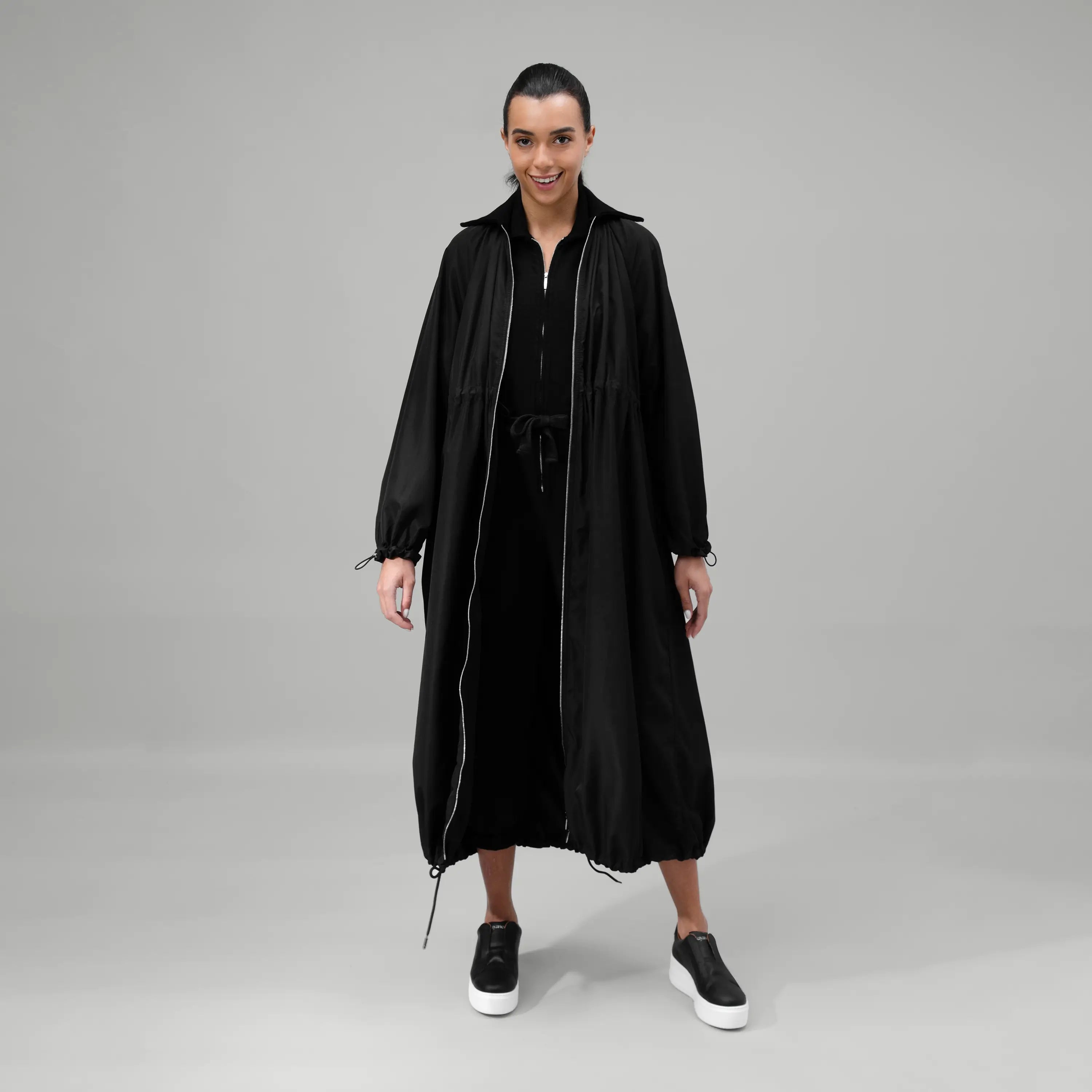 Zip Front Parka