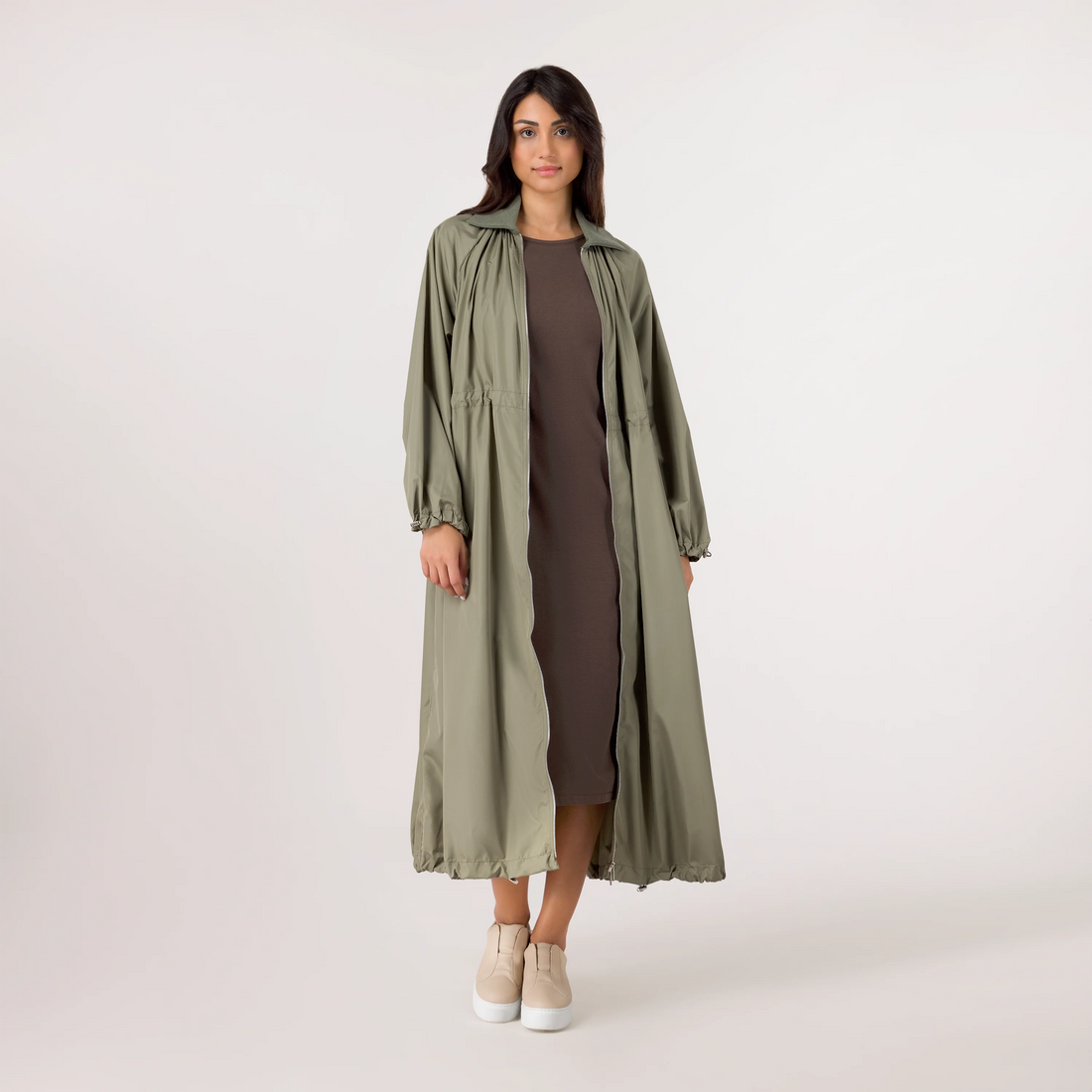 Zip Front Parka