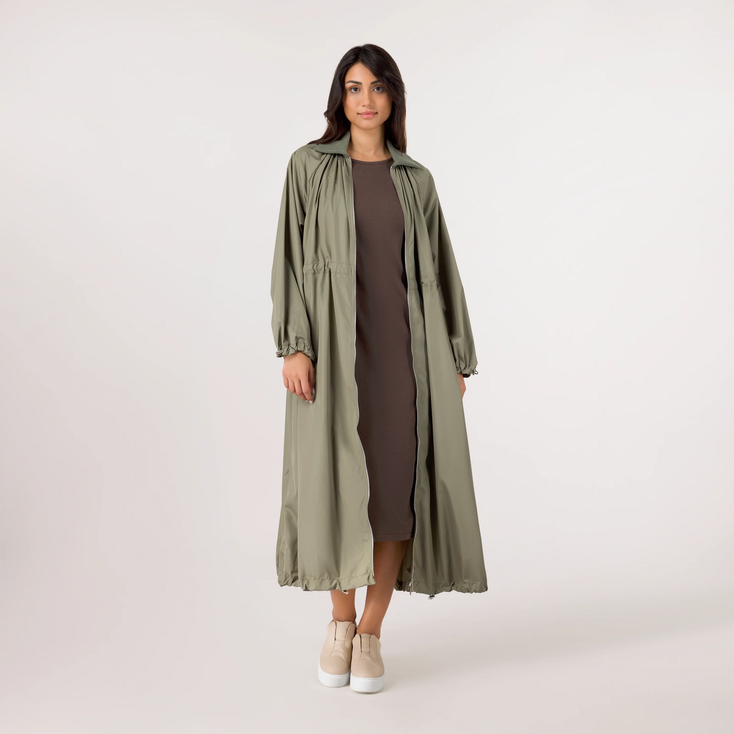 Zip Front Parka
