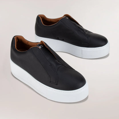 Slip-on Wedge Vegan Walkers